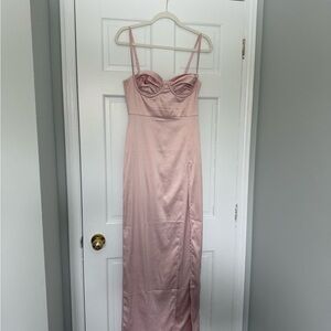 Baby Boo Pink Maxi Women's Dress